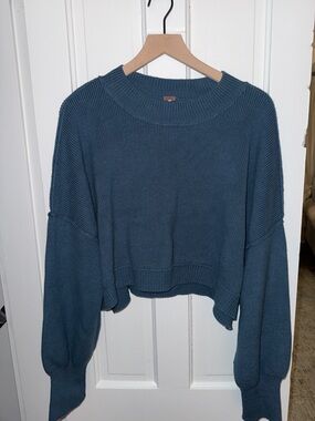 Free people easy street cropped sweater